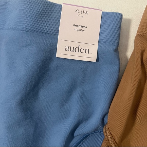Auden Women’s XL (16) Seamless Hipster, Bikini Bundle (3) Panties NWT Comfort - Picture 5 of 10